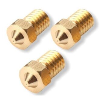 Kit 3 Bicos Nozzle V6 Hotend Extrusora 0.4mm Impressora 3d